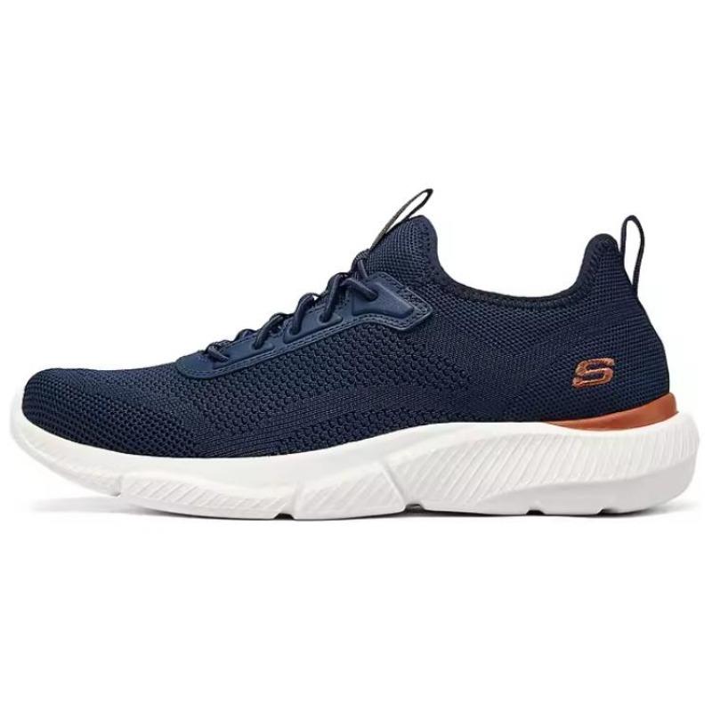 Skechers USA Street Wear Men Low Running Shoes Navy 210964-NVY 39.5