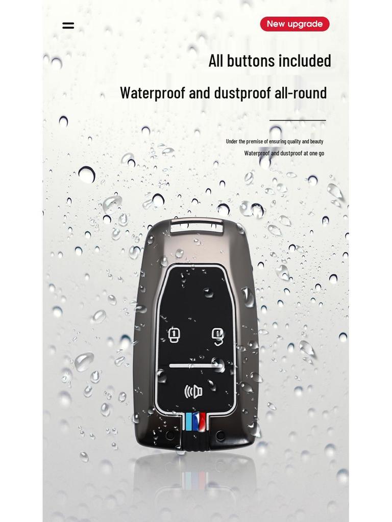 Sihao Car Key Protective Covers: Compatible with X8, A5, X4, and E10X models; Unisex design with durable buckle closure.