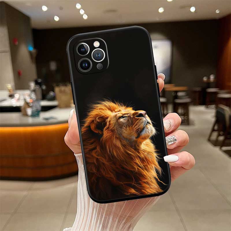 Animal lion New High-End Shell Phone Case for OPPO A3 Pro A72 A74 A76 A77 A77S A78 A79 A94 A95 A18 A40M A58