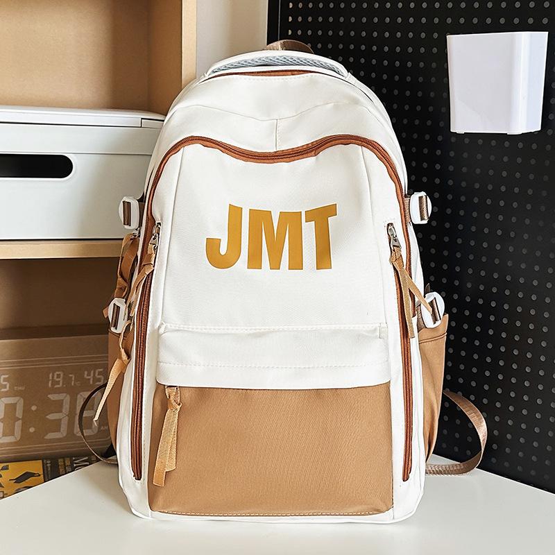 

School bag children primary school students female college students middle school students backpack burgundy junior high school students male backpack