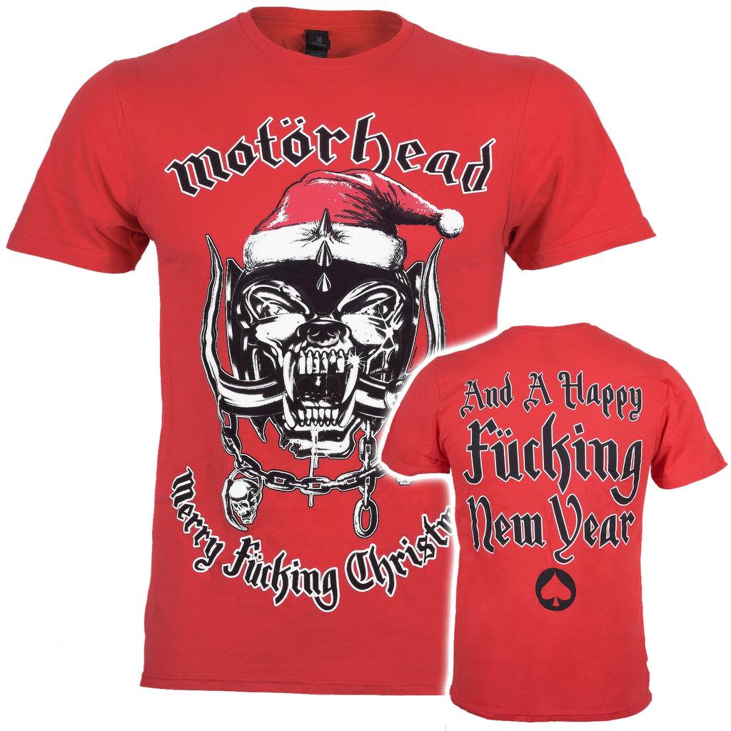 Tricou Motorhead Crăciun Fericit Red Warpig Oficial Nou