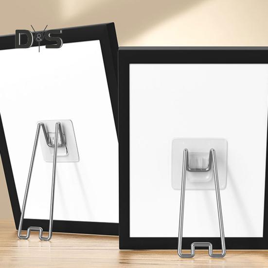 Picture Frame Holder Storage Bracket Polished Surface Strong Load-bearing Multi-purpose Photo Frame Tablet Stand