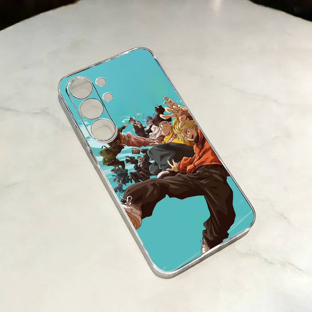 

Anime S-Sakamoto D-Days Phone Case For Samsung S25,24,23,22,21,20,30,Ultra,Plus,Fe,Lite Transparent Cover Samsung S25ULTRA