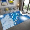 Detroit Lions Carpet Rug for Living Room Bedroom Home Sofa Decoration,Kids Play Non-slip Floor Mat