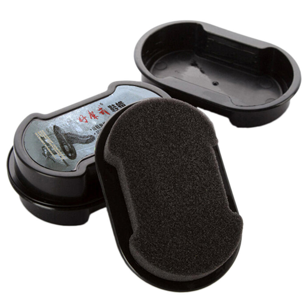 Quick Shine Shoes Shine Sponge Brush Polish Dust Cleaner Cleaning Tool