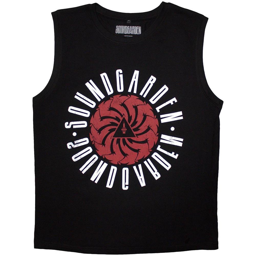Soundgarden Sleeveless Circle Logo Official T-Shirt Mens XL