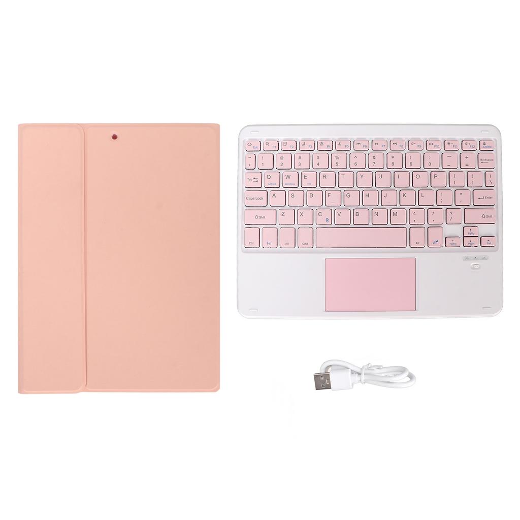 Ultra Slim Wireless Bluetooth Tablet Keyboard with Touchpad with Magnetic Detachable Protective
