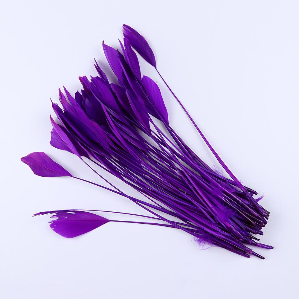 50/100PCS Multicolor Torn Goose Feathers 15-20cm Dyed Swan Plumes for DIY Crafts Jewelry Making And Dress Decoration