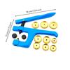 HandOperated Watch CaseBack Press Adjustable for Watchmakers, Repair Shops, Home Maintenance