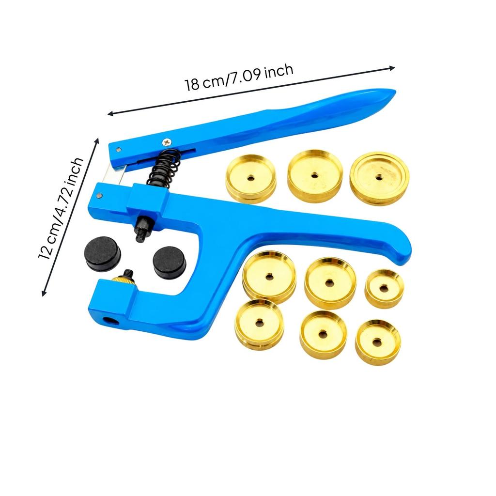 HandOperated Watch CaseBack Press Adjustable for Watchmakers, Repair Shops, Home Maintenance