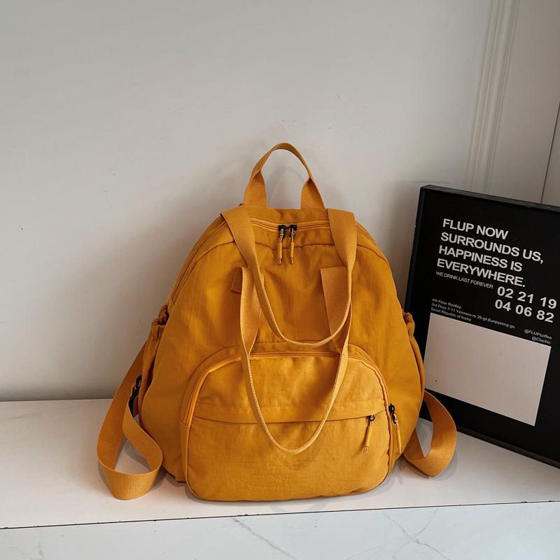 2025 Autumn New Large-capacity Backpack Women's Casual Versatile Lightweight Travel Bag Fashionable High-value Messenger Bag