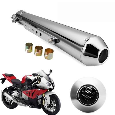 Acnivko Udstødningsrør, Slip-on Lyddæmper, Motorcykel Lyddæmper, Universel 1,5 - 1,8 tommer (38 -