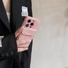 Applicable To The IPhone 16 Phone Case, IPhone 15, with A Lychee Leather Texture, 14 Simple and Fashionable, 13 Card Bag and Plain Leather Full Cover