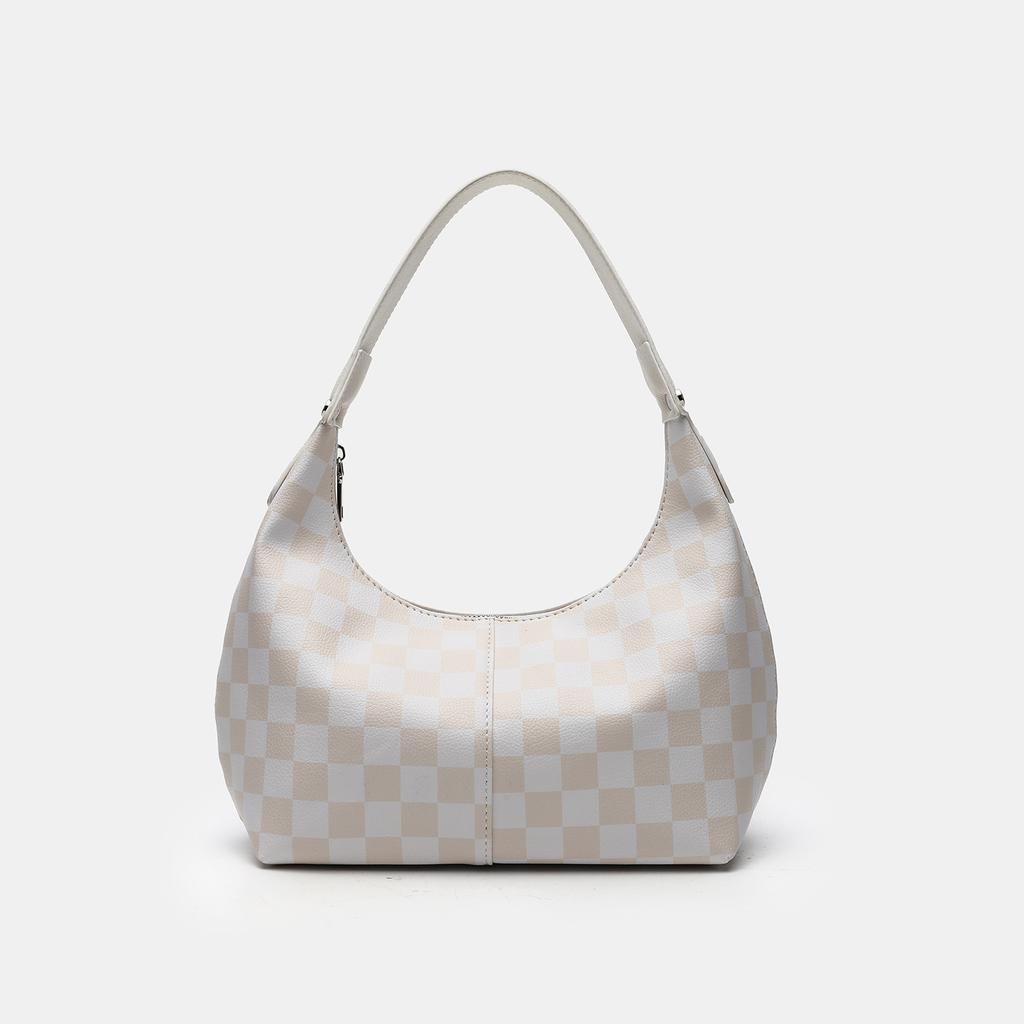 Retro Plaid Chessboard Underarm Bag Dumpling Bag Commuter Versatile Women'S Bag Women'S Handbag Bag