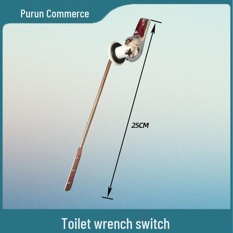 Classic Split Toilet Tank Kit: Universal Flush Valve, Float Fill Valve, Wrench & Rubber Plug