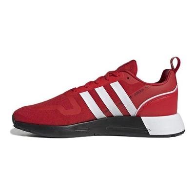 Multix Logo Print - Tênis masculino vermelho vivo, calçados brancos e pretos GZ3534