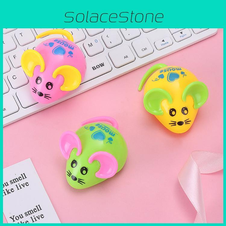 Mouse Animal Model Pull Back Car Toy Kids Gift Parent Child Play Interaction