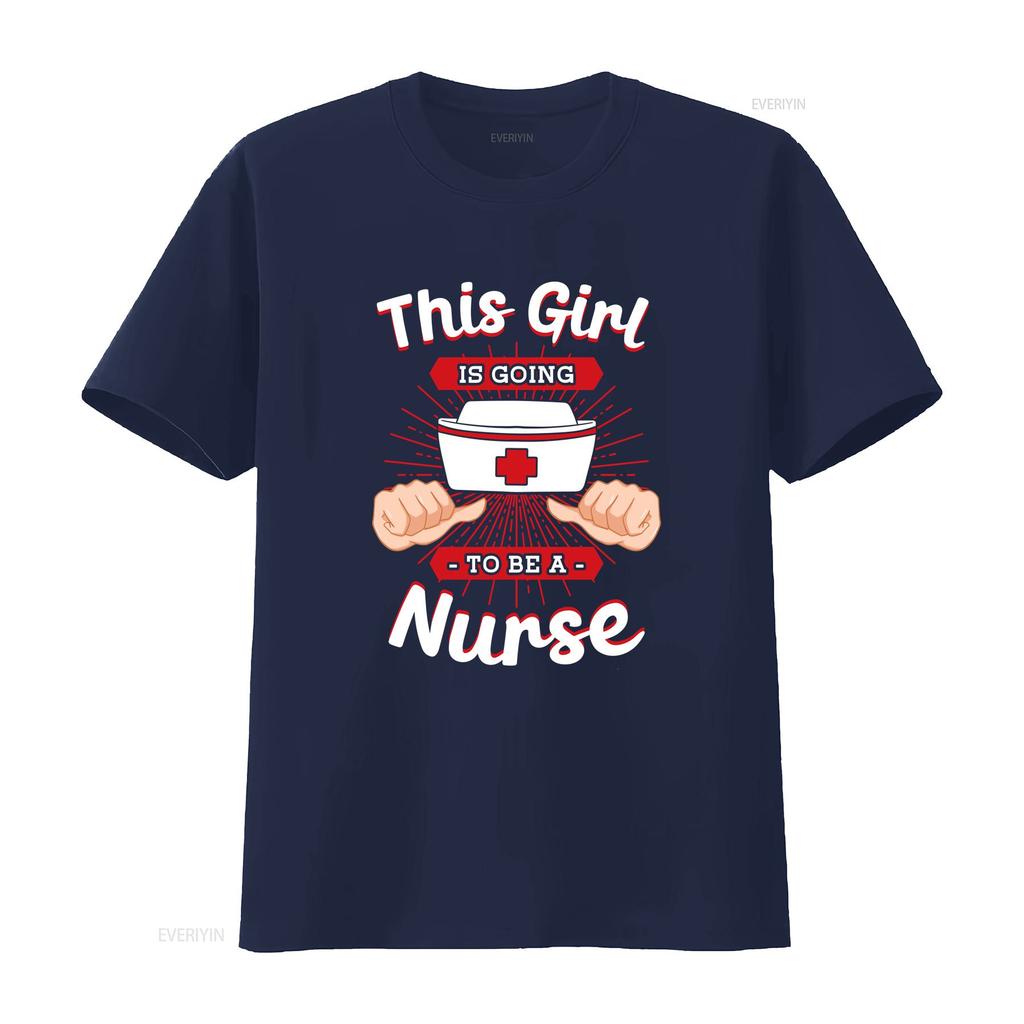 This Girl Is Going To Be A Nurse T Shirt Funny For Registered Practitioner Life Rn Nursing Student Vintage Washed Versatile