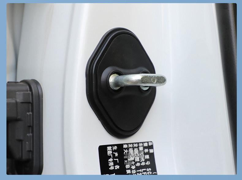 Silicone Shock-Absorbing Buffer Pad for Prado LC250 Door Lock Protection