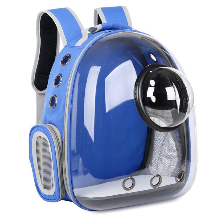 Transparent Cat and Dog Backpack - Large Space Pet Outing Bag