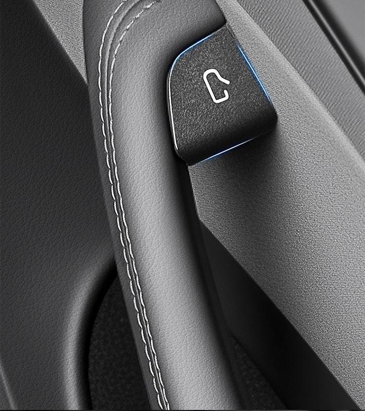 Tesla Model 3/Y Door Button Stickers - New Version Interior Protective Patches