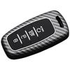 Hongqi H-Series Carbon Fiber Texture Key Case - Full Coverage for H5, HS5, H6, HS3, HS7, HQ9, EH7, H9