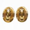 CHANEL COCO Mark Earring vintage Plated Gold 16.0g Women Used