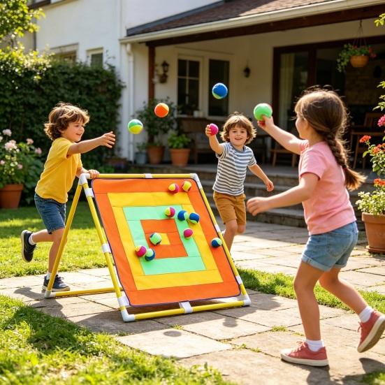 Ersatz-Klebeflocken für Wurf- und Fang-Sportspiel Klettbälle Kinder