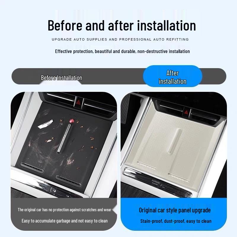 Zhiji R7 Console Wireless Charger Silicone Anti-slip Pad Car Interior Accessory