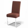 Solid Elastic Chair Seat Covers Spandex Plain Chair Covers Anti-dust Restaurant Chair Slipcover Wedding Office Dinning Chairs