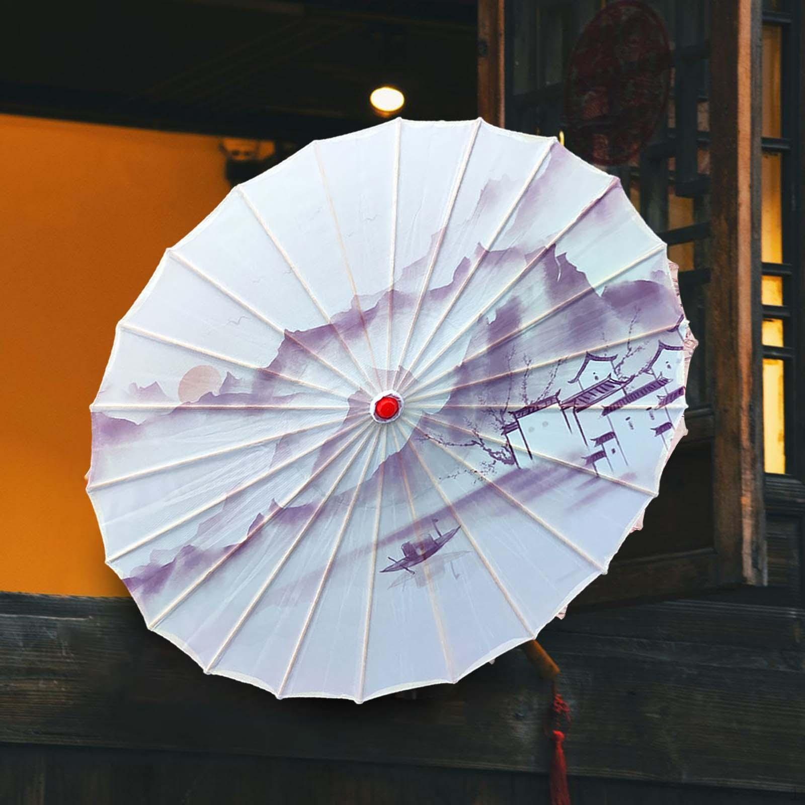 

Китайский промасленный бумажный зонтик, художественный классический танец, декоративный антиквариат для Style B