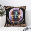 Italian Brainrot Cappuccino Assassino Funny Pillowcase Printed Cushion Cover Decorations Pillow Case Cover Home Square 40X40cm
