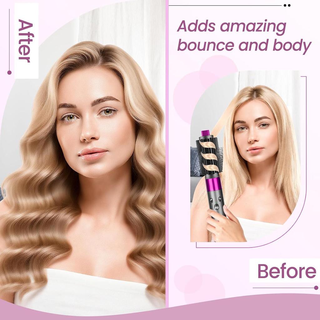 Kompatybilny z Dyson Airwrap HS09 Okrągłą Szczotką, HS05 i HS08 Stylizatorem z Wałkiem