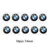 BBKQ7 11/14mm Car Styling Remote Key Emblem Sticker For BMW E46 E39 E90 E60 E36 F30 F10 E34 E30 F20 E92 M3 M4 M5 X5 X6 Accessories