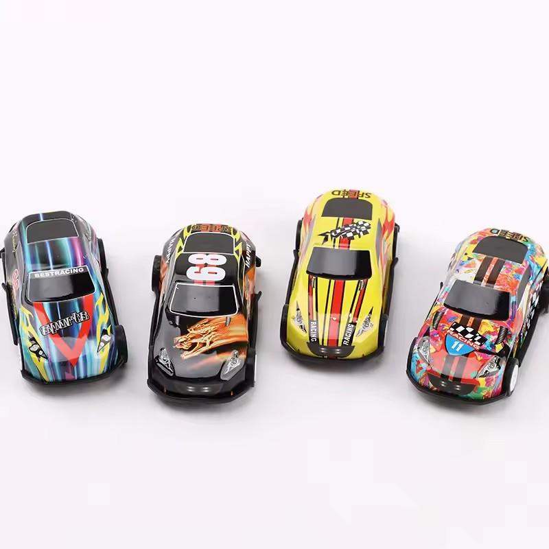 10Pcs Alloy Shooting Flying Racing Car Toys for Kids Boy Birthday Party Favors Pinata Fillers Baby Shower Christmas Guest Gifts