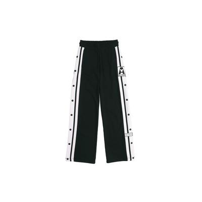 Li Ning X Disney Color Block Split Button Sports Pants Summer Women Pants Black AKXQ036-1