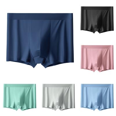 Men's Thin, Skin Friendly, Breathable Mid Waist Four Corner Underwear