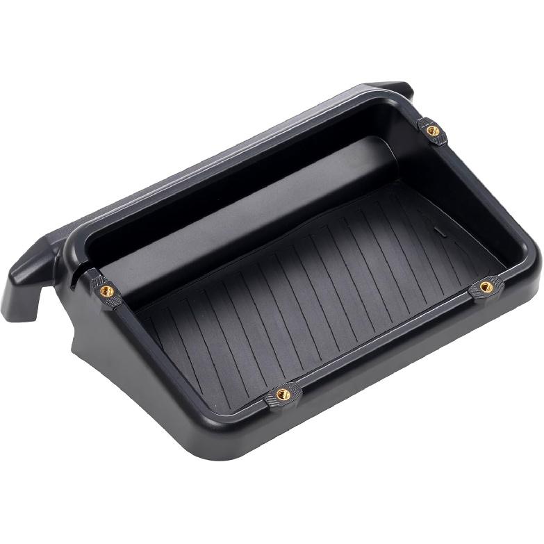 Dashboard Storage Box Compatible With Tacoma 2024-2025 Accessories,8-Inch Behind Screen Organizer Screen Back Tray Storage Box With Anti-Slid Pad