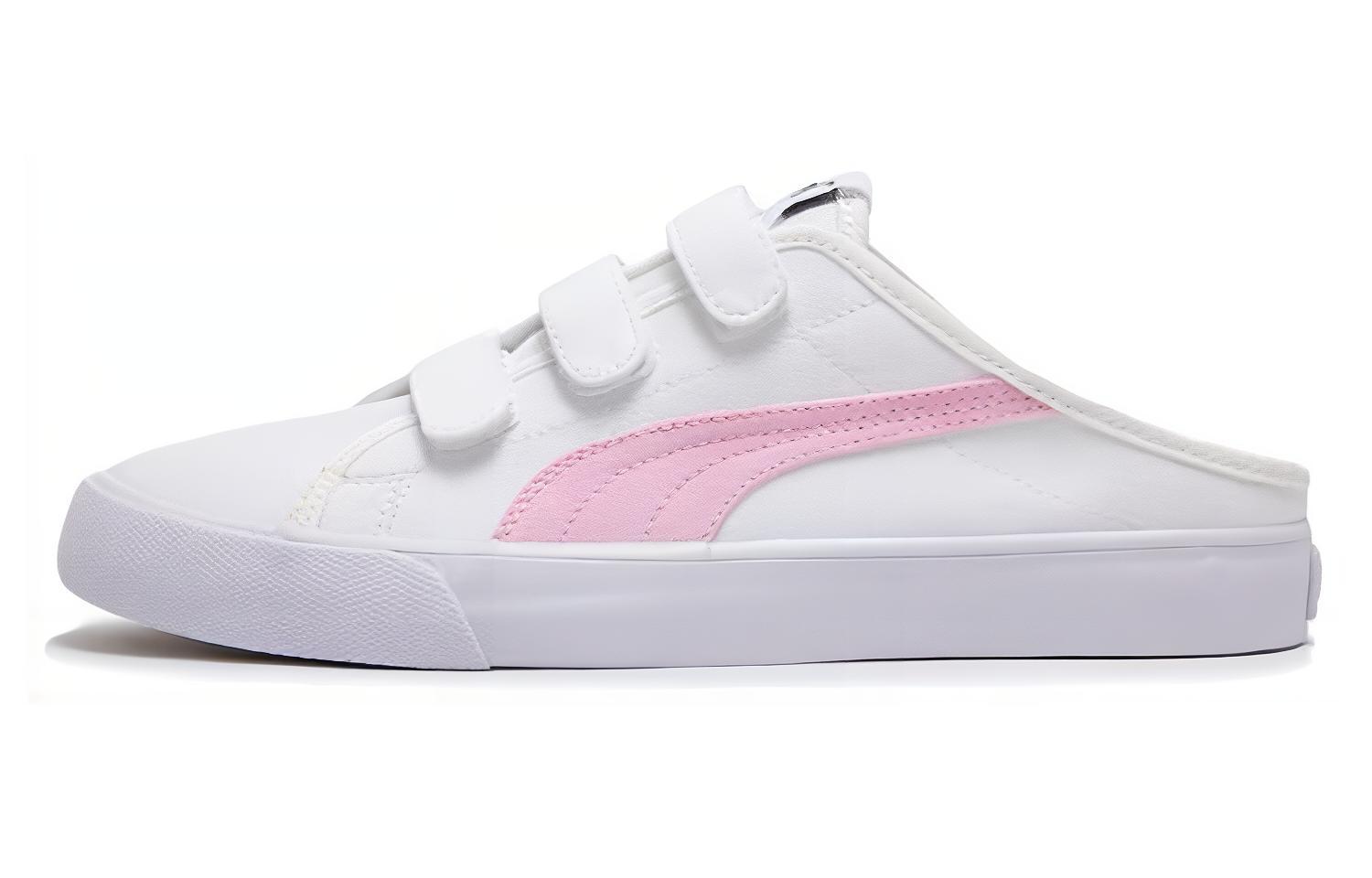 PUMA Bari Mule Velcro White Pink Women s 394289-03 37