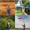 (APOSITV) Toy Airplane, Hand-Thrown, Styrofoam, Lightweight, Outdoor Use, Set of 3, Assembly Required