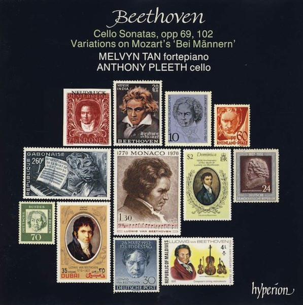 

CD VARIOUS Cello Sonatas Opp 69 102 Variat CDA66282 Hyperion 1988 UK Classical Used