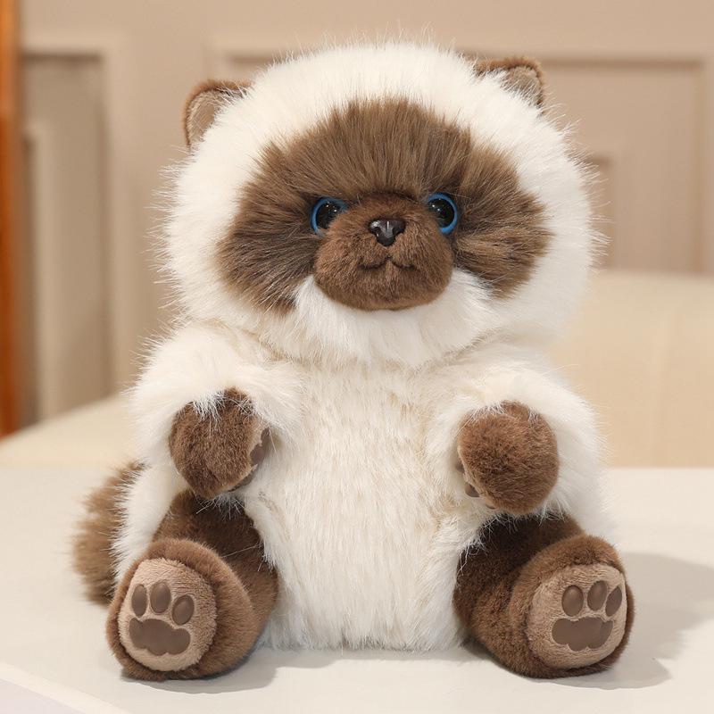 Cat Plush Backpack & Kitten Doll - Stuffed Toy Gift for Kids