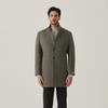 Ferraromilano Stand Collar Worsted Coat Grey (Am0Ect40234)