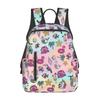 Full Print Rainbow Sorbet Backpack for Boy/Girls Best Gifts 2D Flat Cartoon SchoolBag for Children Bags