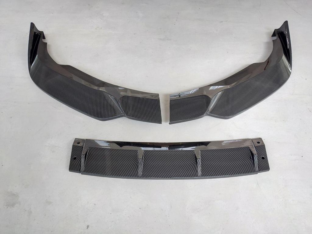 Compatible with 19 Honda Inspire/Accord Models: Front Lip, Side Skirts, Rear & Top Spoilers, Louvers Body Kit.