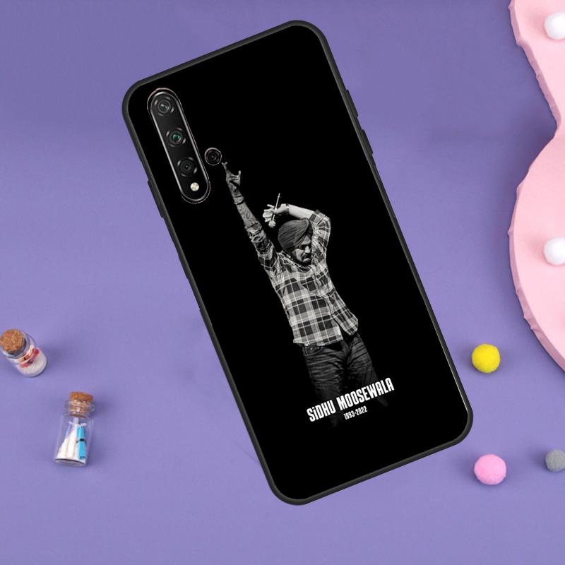 Indian Rapper Sidhu Moose Wala For Huawei Nova Y61 Y60 Y70 Y72 Y73 Y90 Y91 9 10 SE 7i 8i 11i 12i P30 P40 Lite P60 Pro Case