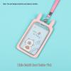 Transparent Student ID and Meal Card Holder with Lanyard