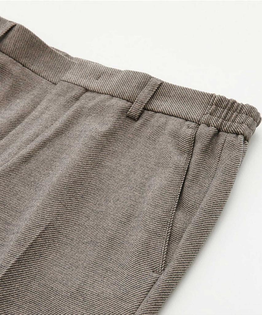 STCO Diems Soft Touch Melange Twill Slacks_Beige (Classic Fit)