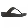 Fit Flop Womens/Ladies Lulu Sparkle Toe Post Wedge Sandals
