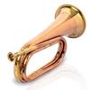 Solid Copper Brass Bugle To Play Decorative Musical Instrument Classic Style Gift Bugle with Mouthpiece for School Band Cavalry Beginner